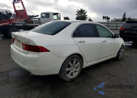 2004 Acura Tsx z USA, uszkodzony, nr VIN JH4CL96804C034738